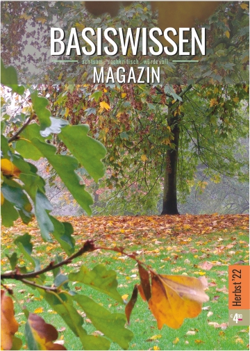 Cover BasisWissen Magazin Herbst